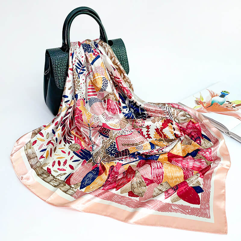35 x 35 Silk Scarf -Color"16"