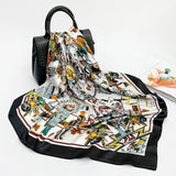 35 x 35 Silk Scarf -Color"17"
