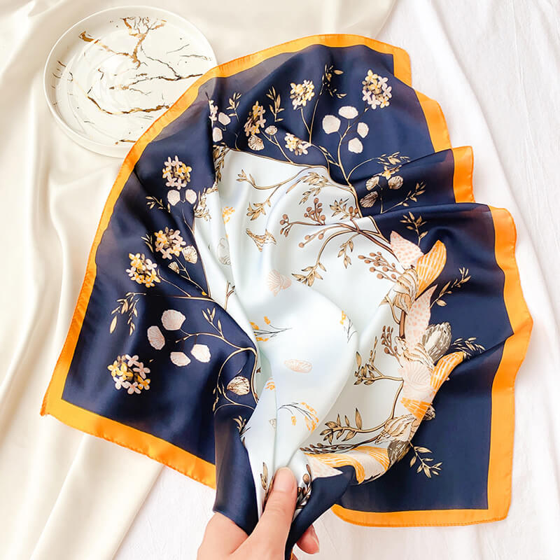 27'' Silk Like Scarf -Color"01"
