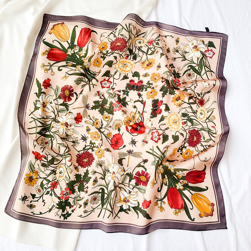 27'' Silk Like Scarf -Color"04"