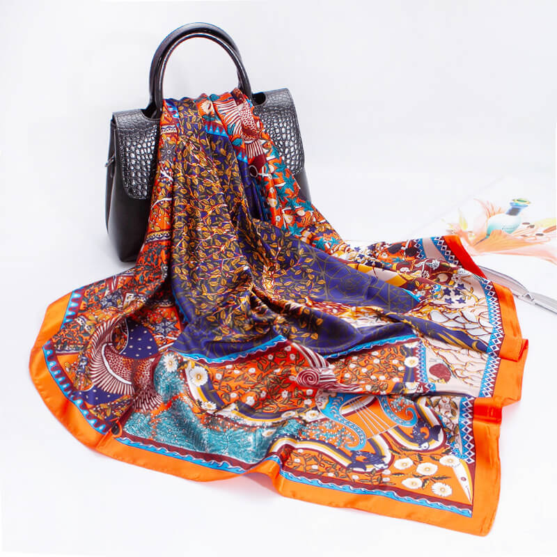 35 x 35 Silk Scarf -Color"21"