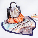 35 x 35 Silk Scarf -Color"07"