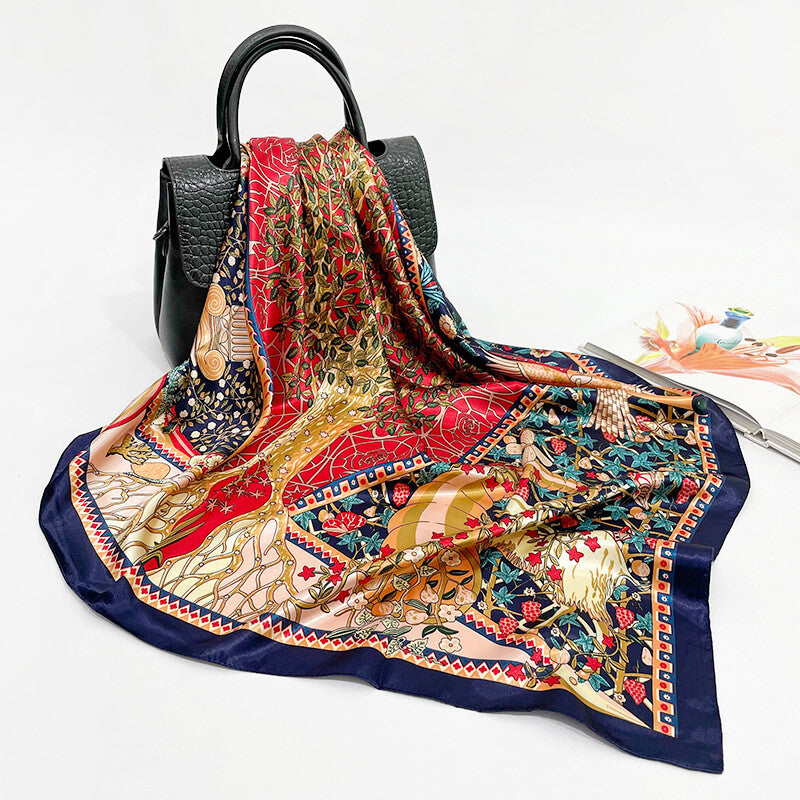 35 x 35 Silk Scarf -Color"22"