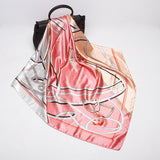 Women's 35" Satin Square Silk Scarf