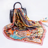 35 x 35 Silk Scarf -Color"24"