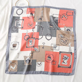 27'' Silk Like Scarf -Color"09"