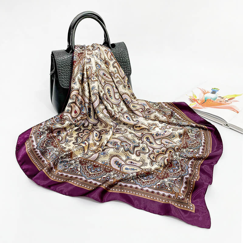 35 x 35 Silk Scarf -Color"26"