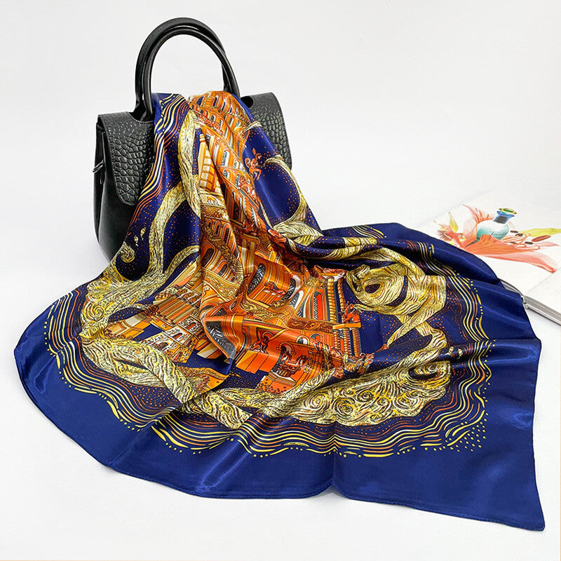 35 x 35 Silk Scarf -Color"27"