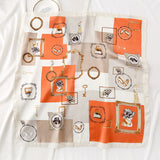 27'' Silk Like Scarf -Color"16"