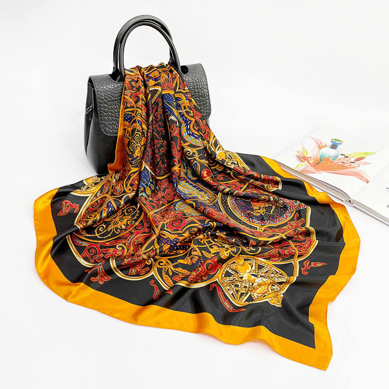 35 x 35 Silk Scarf -Color"35"
