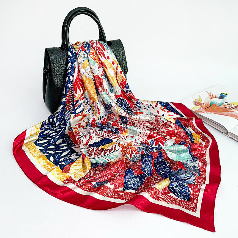 35 x 35 Silk Scarf -Color"04"