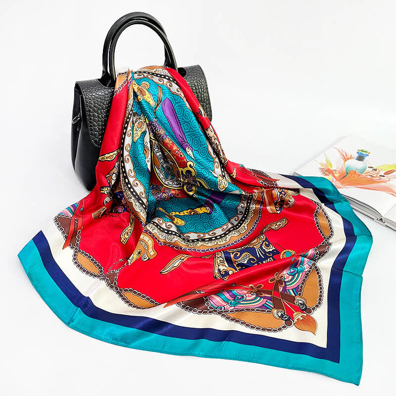 35 x 35 Silk Scarf -Color"11"