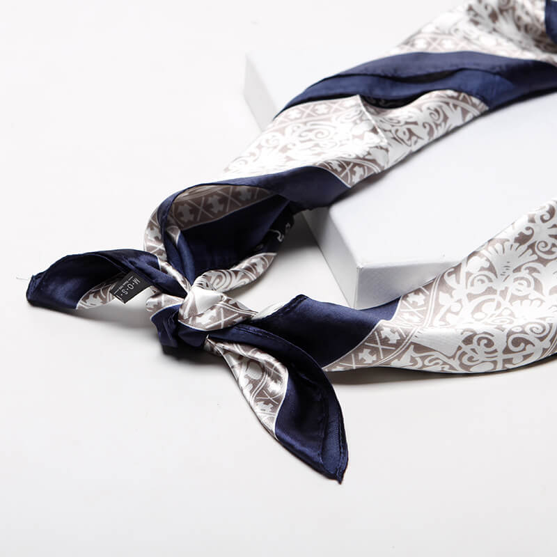 3PCS Silk Scarfs for Women-Detail Picture