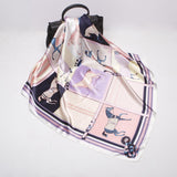 Women's 35" Satin Square Silk Scarf