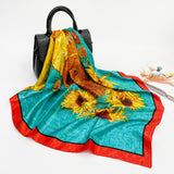 35 x 35 Silk Scarf -Color"12"