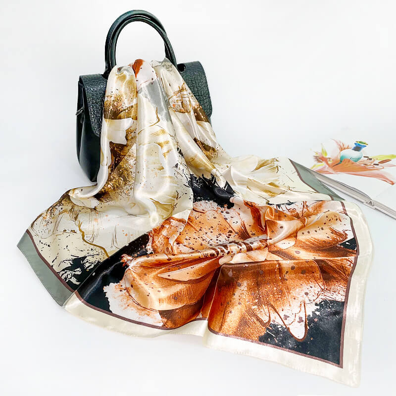 35 x 35 Silk Scarf -Color"13"