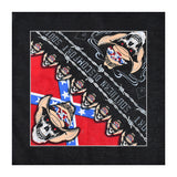 12 skull bandana tie retro hip-hop pocket squares--style 25