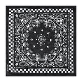 12 skull bandana tie retro hip-hop pocket squares--style 28