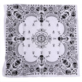12 skull bandana tie retro hip-hop pocket squares--style 20