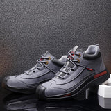 Work Safety Boots Breathable Lightweight Reliable Durable Steel Toe Industrial Construction Shoes