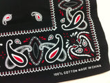 fashion paisley pocket square tie hip hop bandana-detail picture