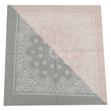 Paisley Print Bandanas for Cowboy, Headbands for Women Men, 100% Cotton Dog Handkerchief