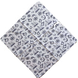 12pcs Brocade Bandana 22X22 Inch 100% Cotton Novelty Paisley Denim Turban Party Favor Scarf Turban Handkerchief-main picture-detail picture