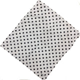 Unisex Retro Art Polka dot Bandana Scarf Wristband-Side Picture