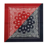 Paisley Print Bandanas for Cowboy, Headbands for Women Men, 100% Cotton Dog Handkerchief