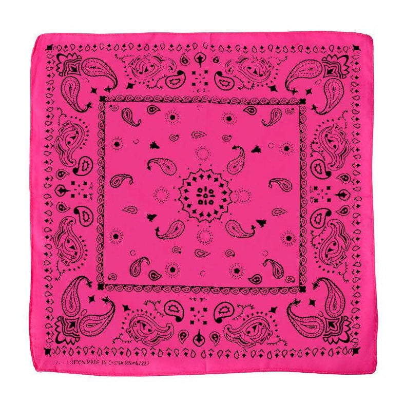 Men's Women's 100% Cotton Multi-Purpose Bandana Gift Sets – Red"02"