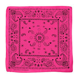 Men's Women's 100% Cotton Multi-Purpose Bandana Gift Sets – Red"02"