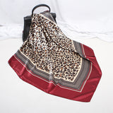 35” Large Satin Square Head Scarf-Detail Picture