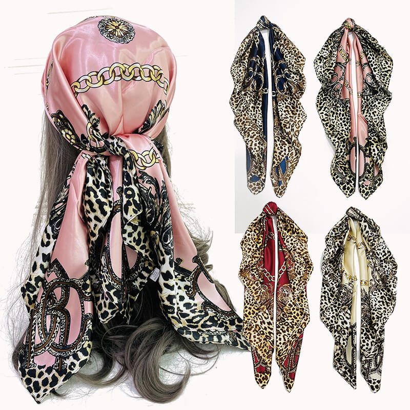 35” Large Satin Square Head Scarf-Main Picture