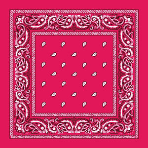 Cotton Bandana Multifunction Paisley Cowboy Handkerchiefs-Side Picture