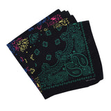 Novelty Print Paisley Cowboy Bandana Party Favor Scarf Headband Handkerchiefs-