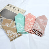 Square Head Scarves for Women Neck Hair Scarves Hair-Detail Picture