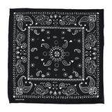 Men's Women's 100% Cotton Multi-Purpose Bandana Gift Sets – Black