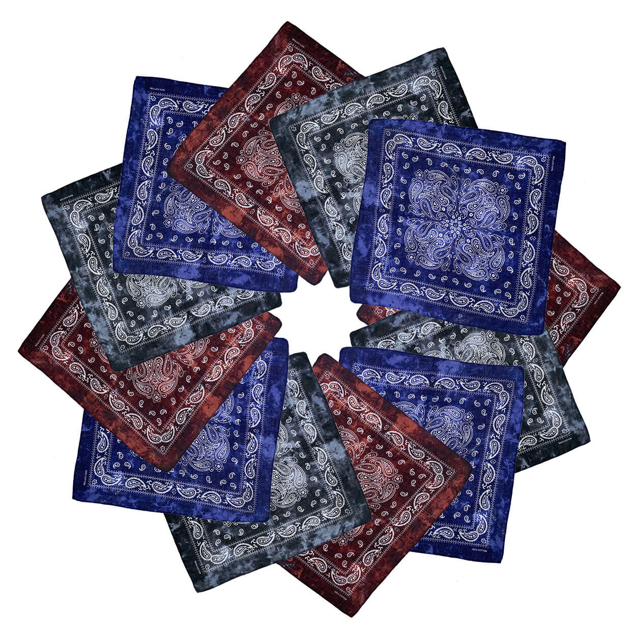 Cotton Large Paisley Bandanas for Men-Main purpose