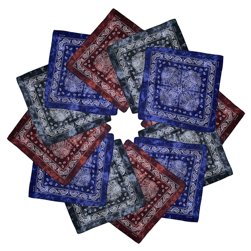 Cotton Large Paisley Bandanas for Men-Main purpose