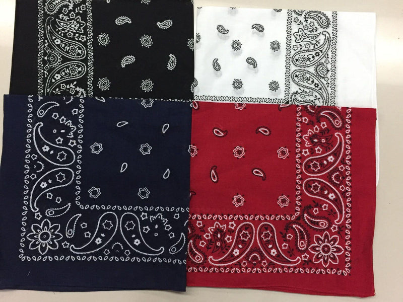 Novelty Cowboy Bandana Hip-Hop Headband Scarf Head Wrap Wristband-Main Picture