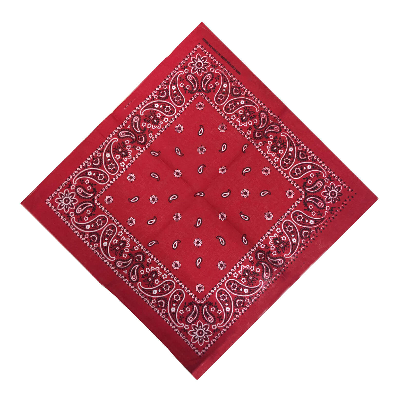 12 Pcs Novelty Cowboy Bandana Hip-Hop Headband Scarf Head Wrap Wristband