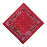 12 Pcs Novelty Cowboy Bandana Hip-Hop Headband Scarf Head Wrap Wristband