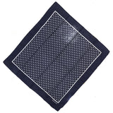 Unisex Retro Art Polka dot Bandana Scarf Wristband-Side Picture