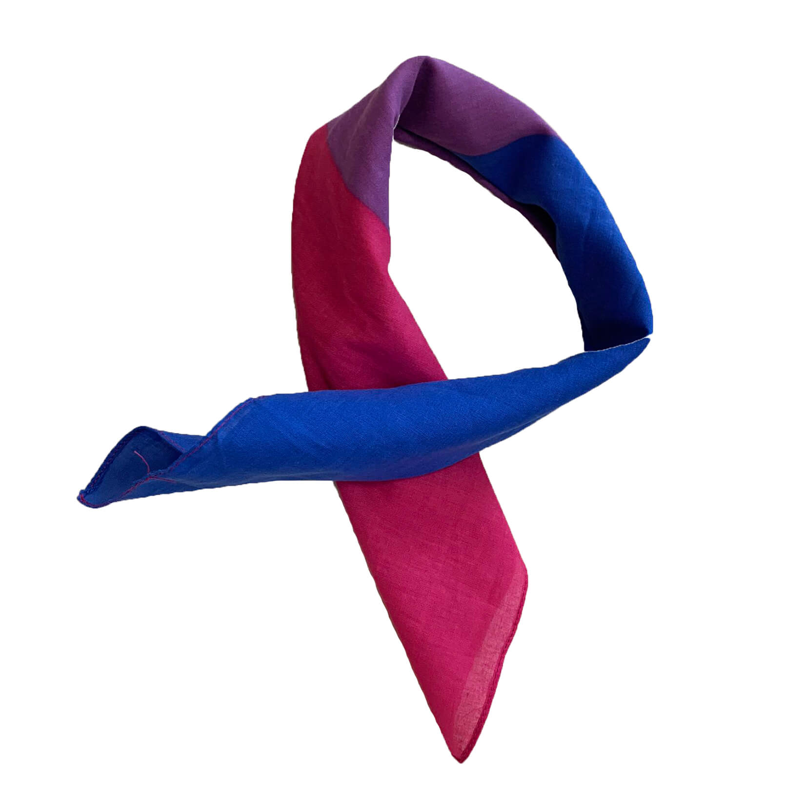 Cotton Bandanas Multipurpose Square Handkerchiefs Headbands-Detail Picture