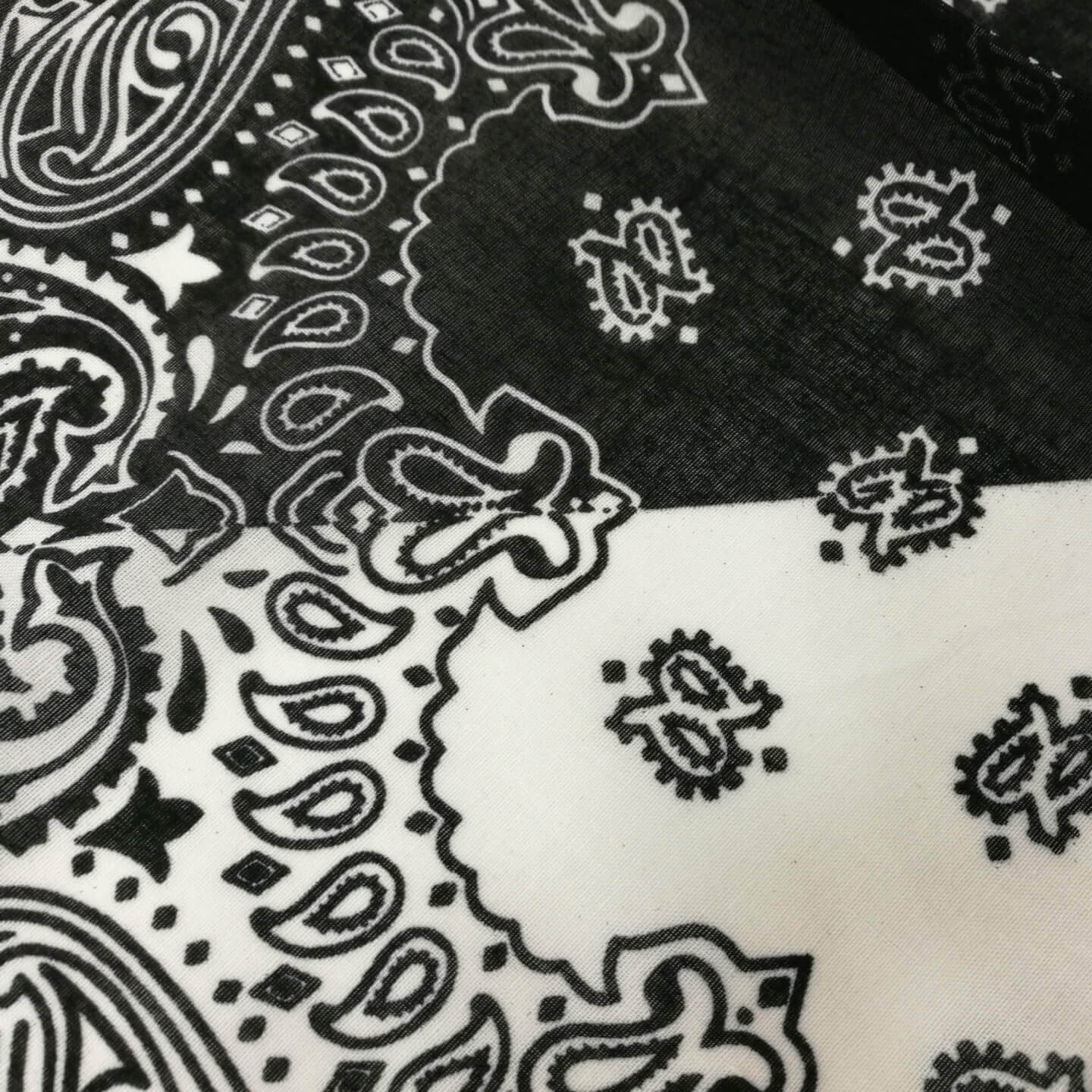 Paisley Print Bandanas for Cowboy, Headbands for Women Men, 100% Cotton Dog Handkerchief