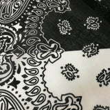Paisley Print Bandanas for Cowboy, Headbands for Women Men, 100% Cotton Dog Handkerchief