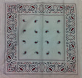 fashion paisley pocket square tie hip hop bandana-side picture