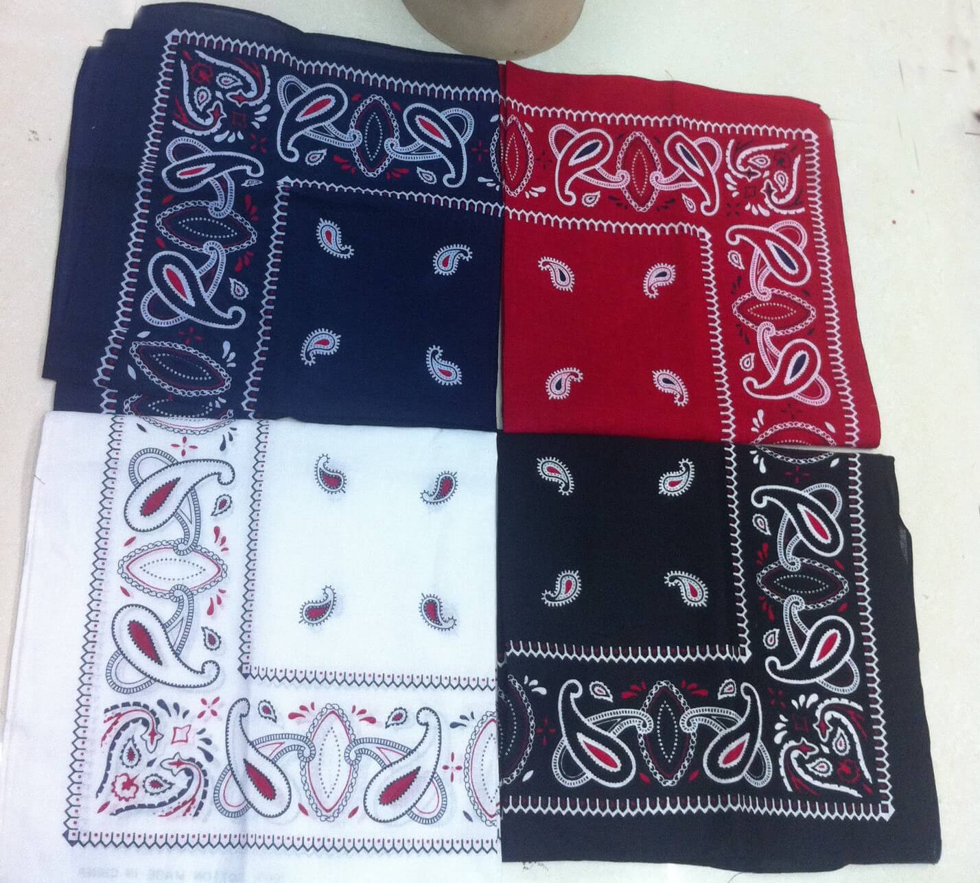 fashion paisley pocket square tie hip hop bandana-main picture