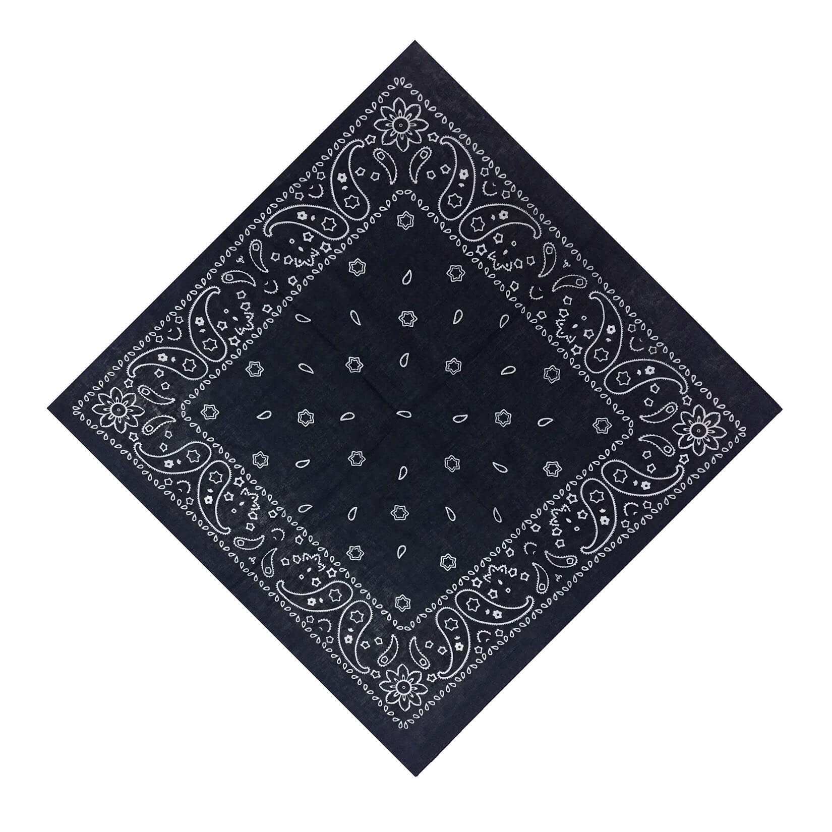 12 Pcs Novelty Cowboy Bandana Hip-Hop Headband Scarf Head Wrap Wristband