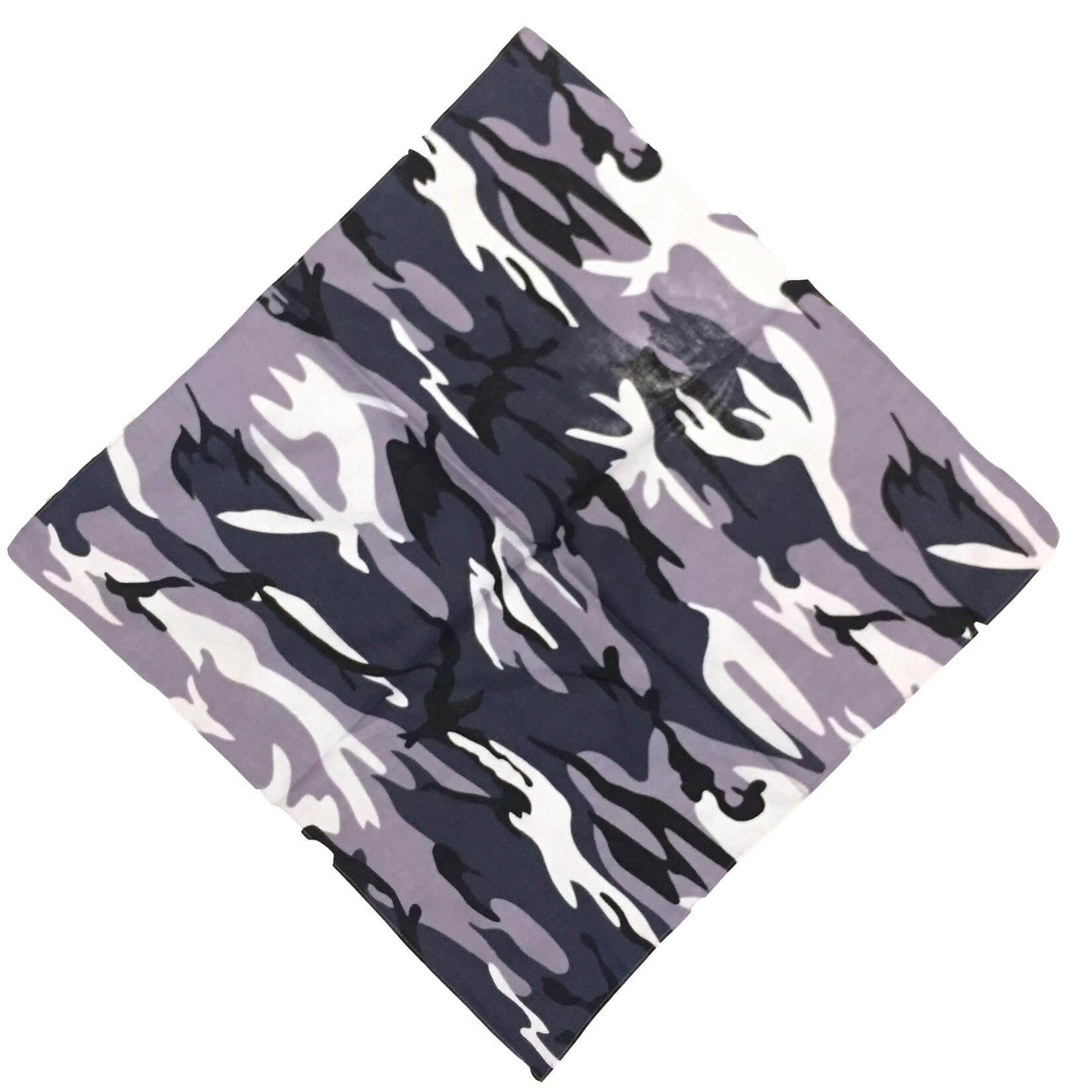 Camo Bandanas Cotton Headwraps Wristband Sports Face -Camo D